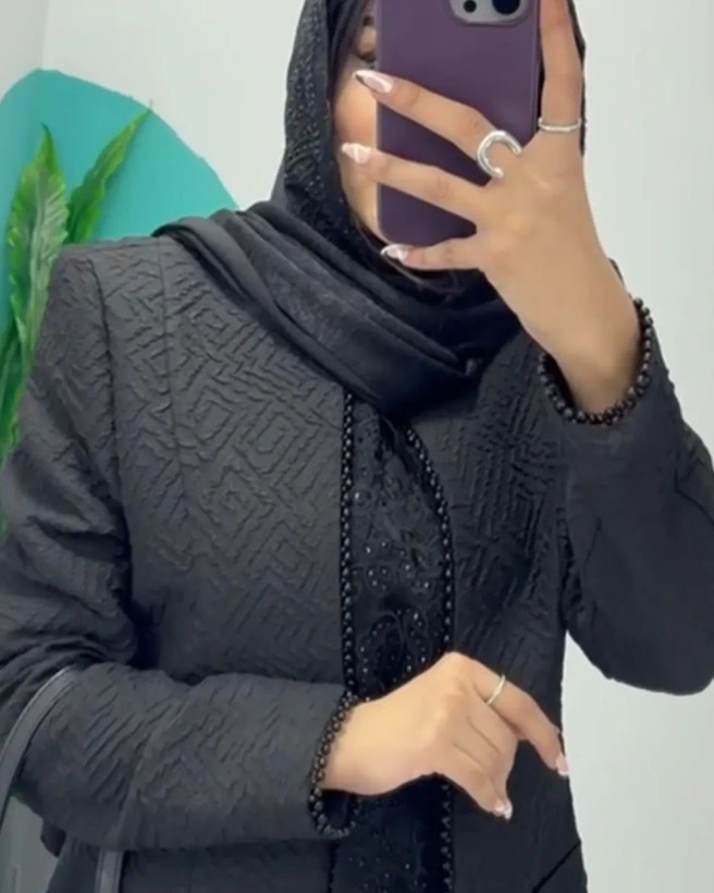 مانتو کتی ژاکارد مروارید کد 796