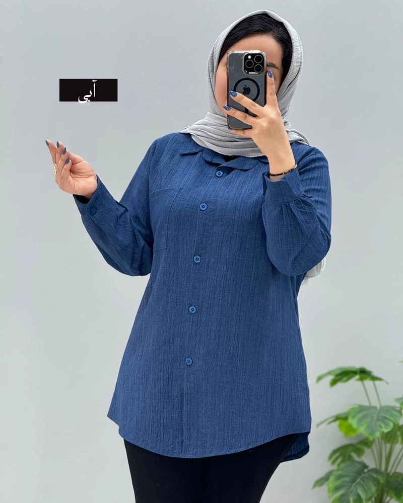 مانتو سوسن - شکلاتی / ۱
