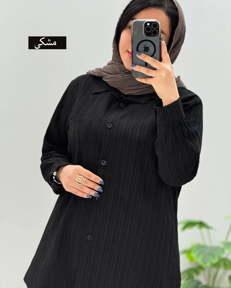 مانتو سوسن - شکلاتی / ۱