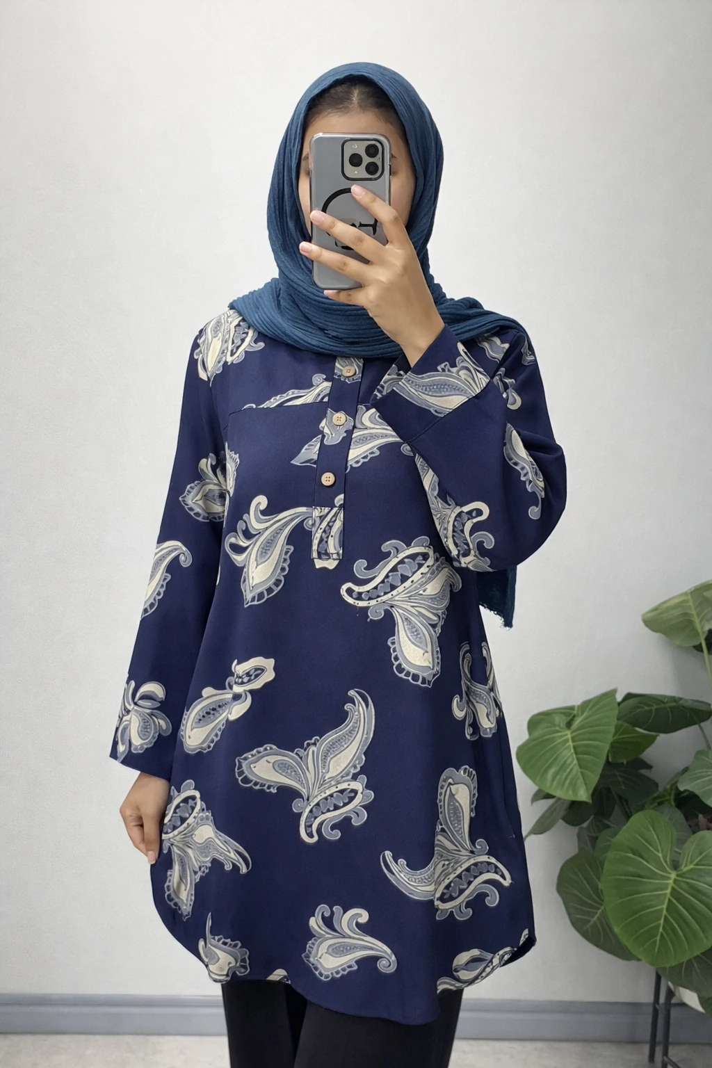 تونیک مانتویی ترمه