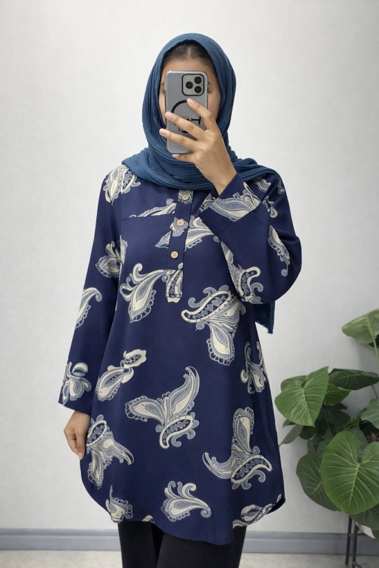 تونیک مانتویی ترمه