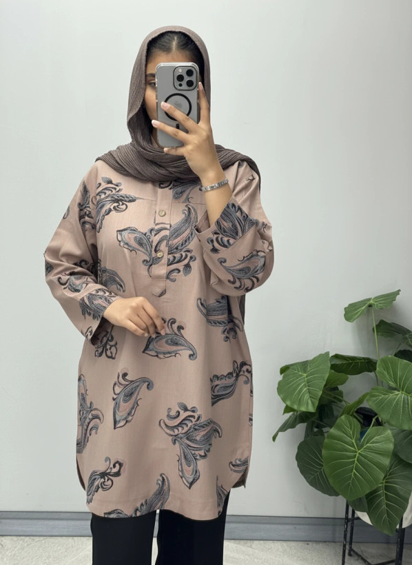 تونیک مانتویی ترمه