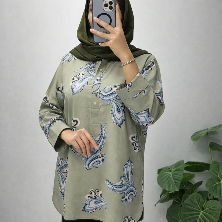تونیک مانتویی ترمه